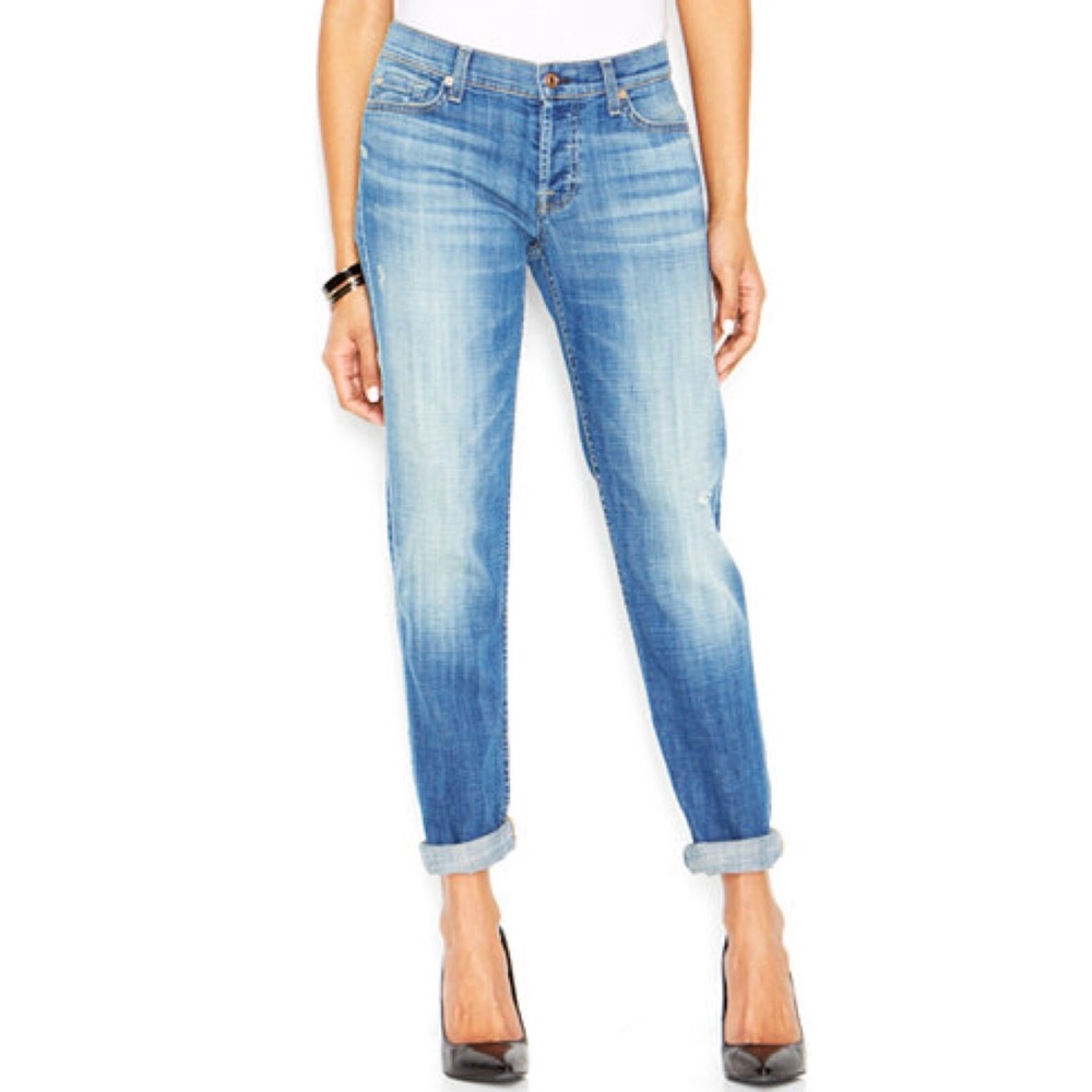 7 For All ManKind Josefina Boyfriend Jeans